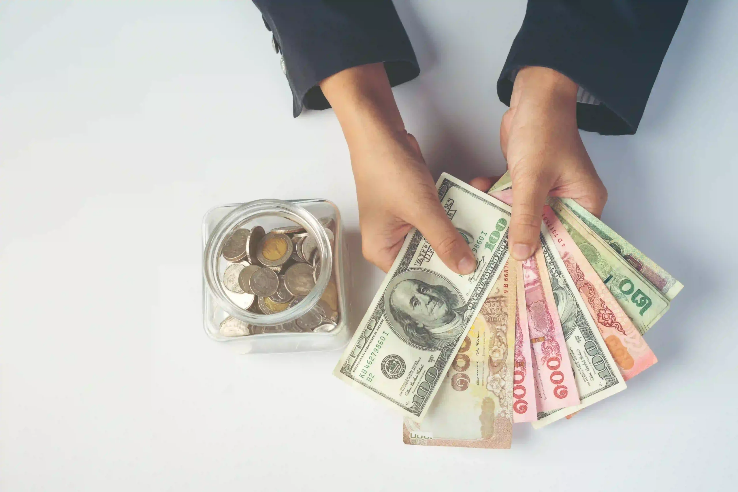 Cash Non Cash Transactions Dollar to Rupiah Today Money Changer Kuta Money Exchange kuta Money Changer Bali PAM Money Changer